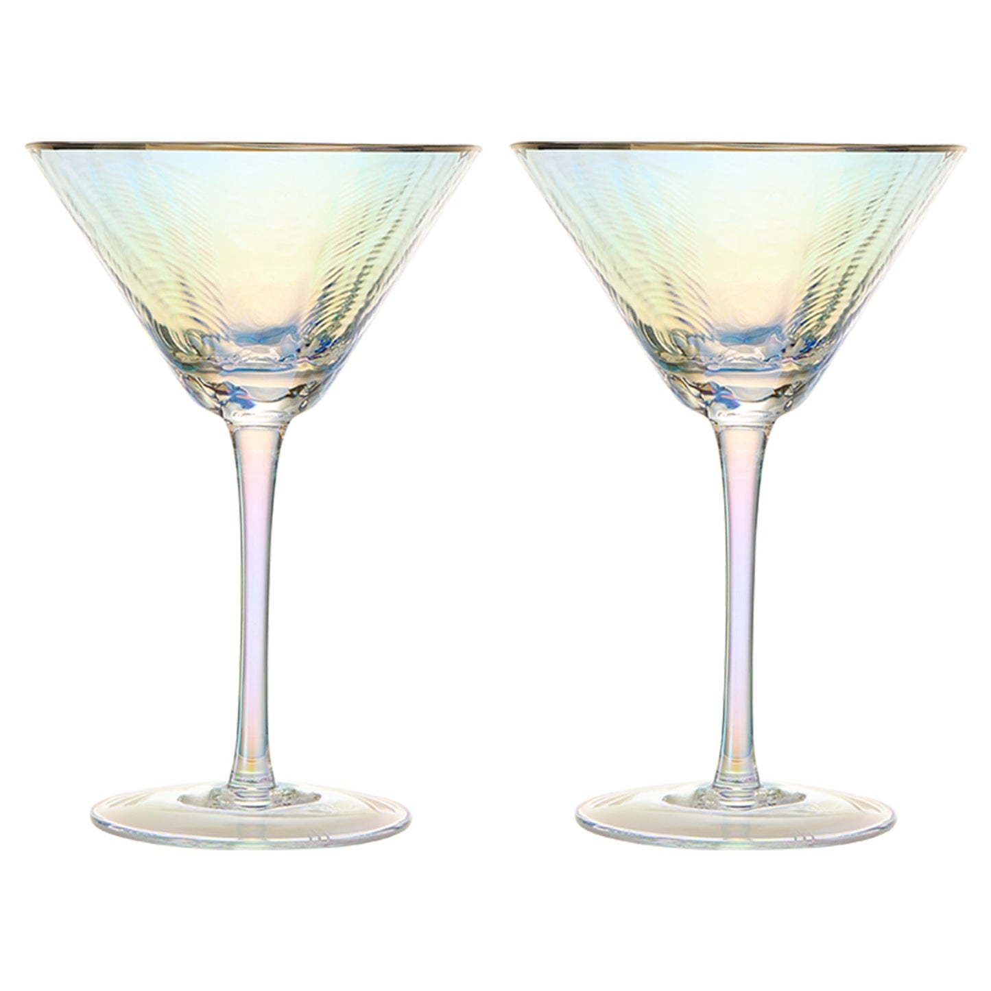 Dulce Martini Cocktail Glassware Set of 2