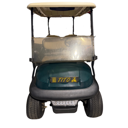 Custom Golf Cart Driver Plate and Color Options