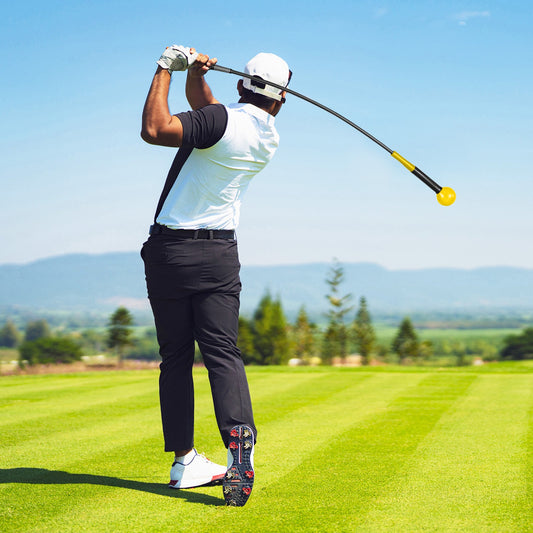 Golf Swing Trainer Aid 47inch/40inch/31.5inch Warm-up Practice Stick with Weighted Head for Grip
