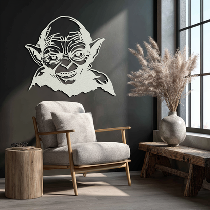 Gollum Metal Wall Art - Fantasy-Inspired Steel Silhouette for Movie Lovers - KAF467 - Tampa Home & Garden Store