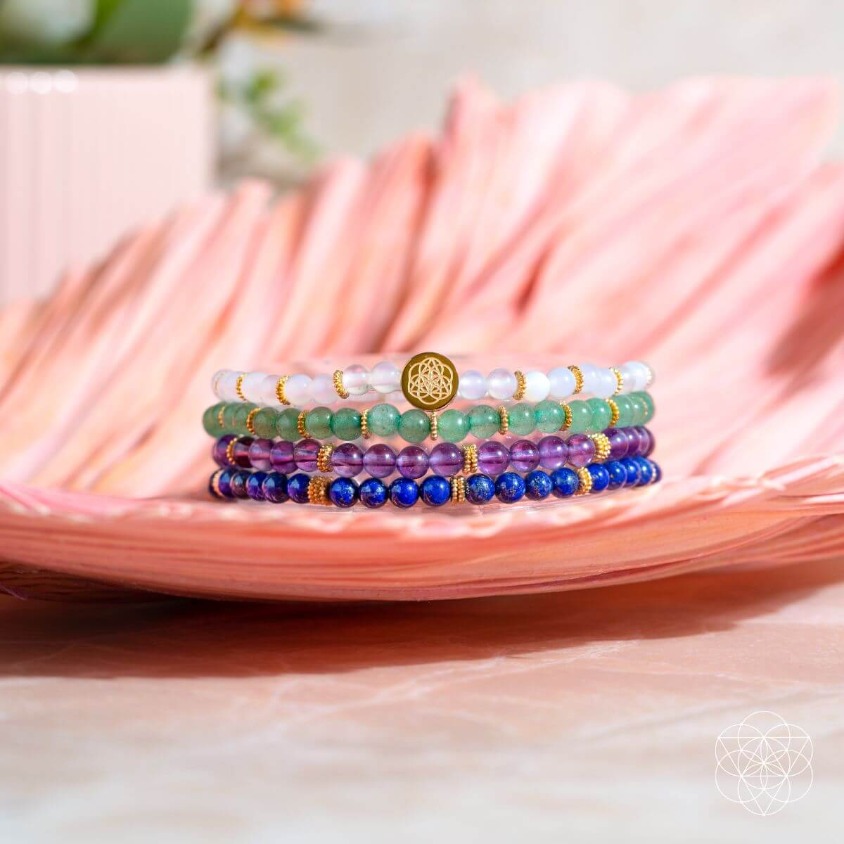 Good Karma Bracelet Set of Luck & Success Pack of 4 - Tampa Home & Garden Store