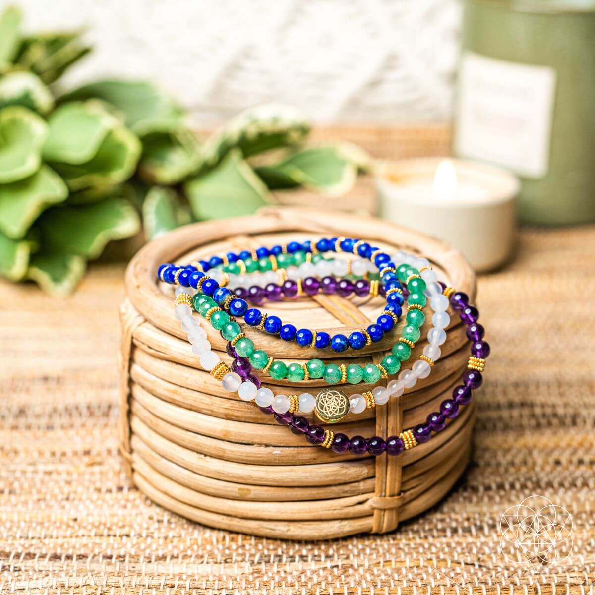 Good Karma Bracelet Set of Luck & Success Pack of 4 - Tampa Home & Garden Store