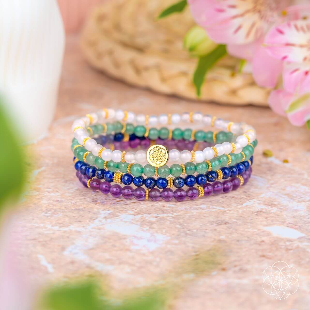 Good Karma Bracelet Set of Luck & Success Pack of 4 - Tampa Home & Garden Store
