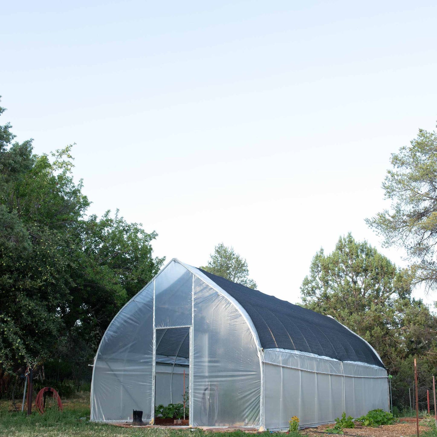 Gothic Style Greenhouse | Gothic Greenhouse Kits High Tunnel - Tampa soil911.com