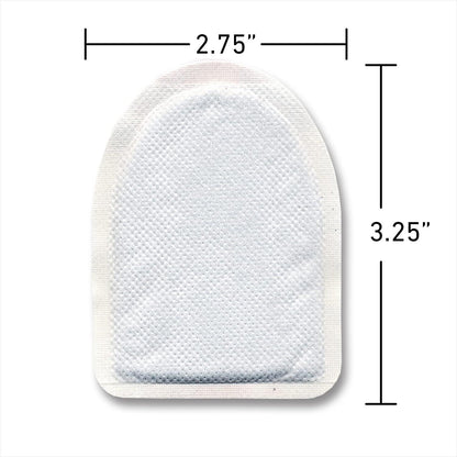 Grabber Toe Warmers - Long Lasting Safe Natural Odorless Air Activated Warmers - Up to 8 Hours of Heat - 40 Pair Box - Tampa Home & Garden Store