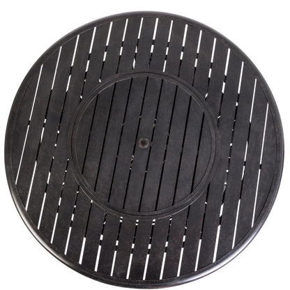 Grand Cooper 44" Round Aluminum Convertible Gas Fire Pit Table - Tampa Home & Garden Store
