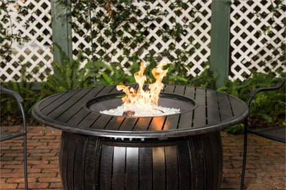 Grand Cooper 44" Round Aluminum Convertible Gas Fire Pit Table - Tampa Home & Garden Store