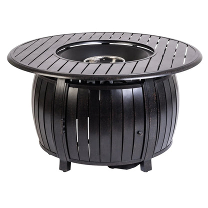 Grand Cooper 44" Round Aluminum Convertible Gas Fire Pit Table - Tampa Home & Garden Store