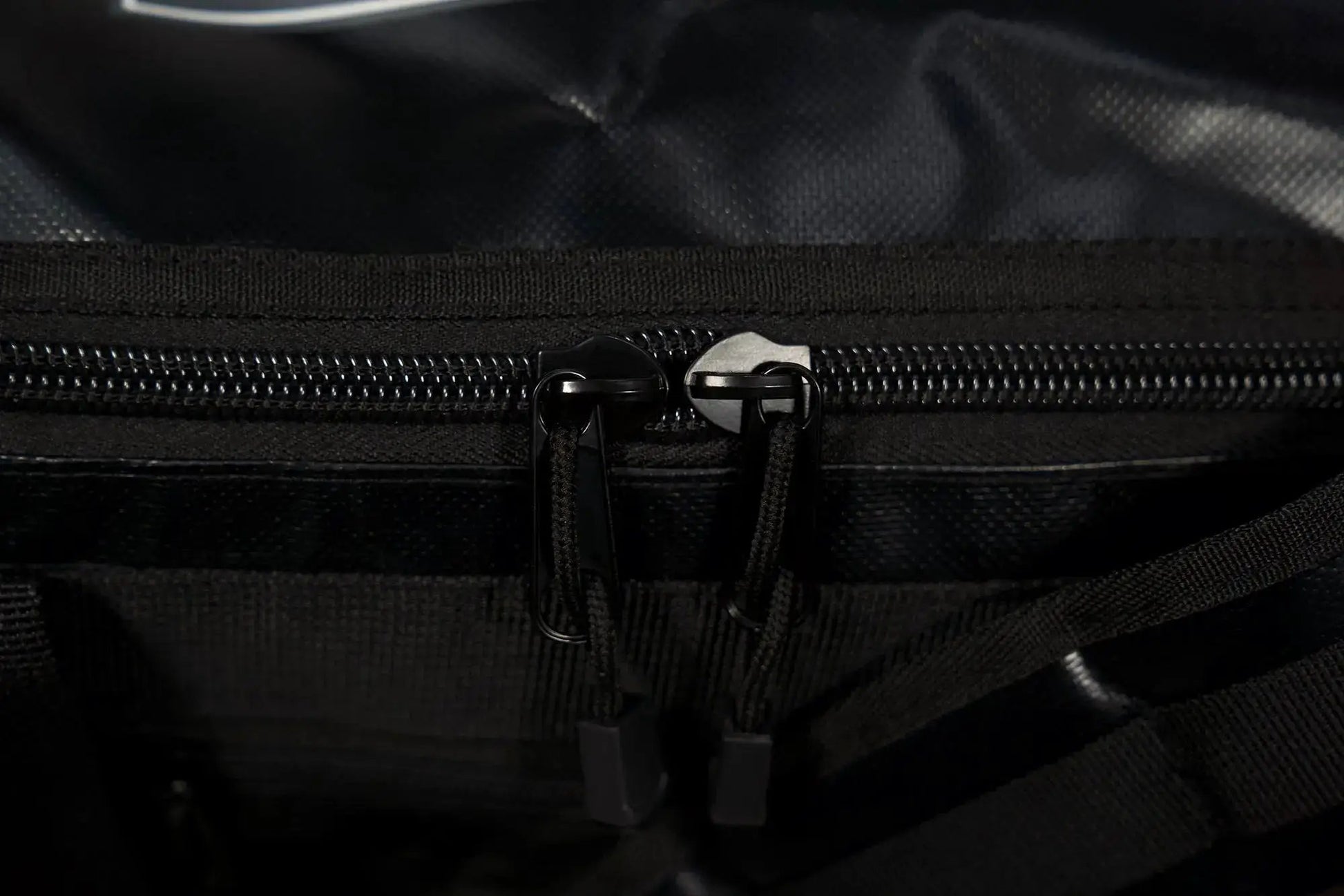 Grand Prix Duffle Backpack Travel Bag black nylon with dual zippers Huntley Equestrian on Tampa Home & Garden Store