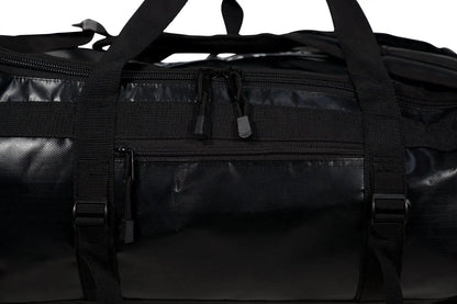 Grand Prix Duffle Backpack Travel Bag black nylon with zippers by Huntley Equestrian on Tampa Home & Garden Store