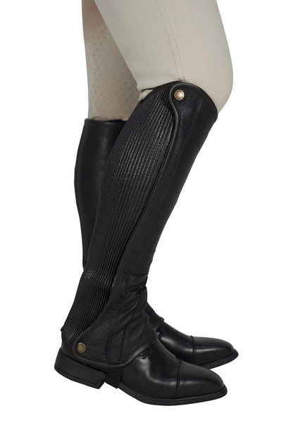 Grand Prix Elite Leather Half Chaps - Tampa Home & Garden Store