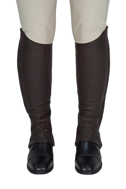 Grand Prix Elite Leather Half Chaps - Tampa Home & Garden Store