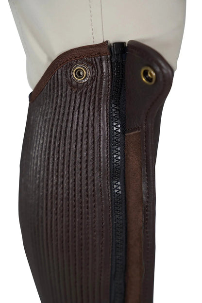Grand Prix Elite Leather Half Chaps - Tampa Home & Garden Store