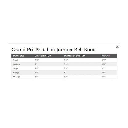 Grand Prix Italian Pull On Rubber Bell Boots - Tampa Home & Garden Store