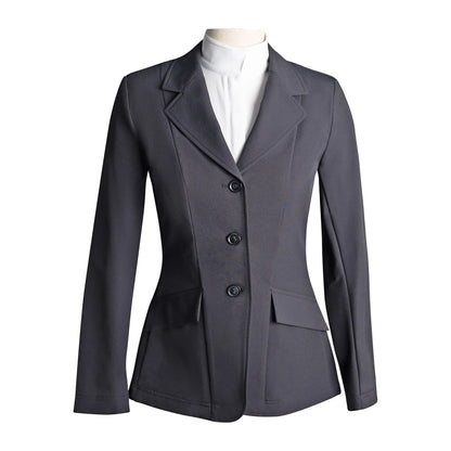 Grand Prix Ladies EQJ 3 Button Show Coat, NY Tech Fabric
