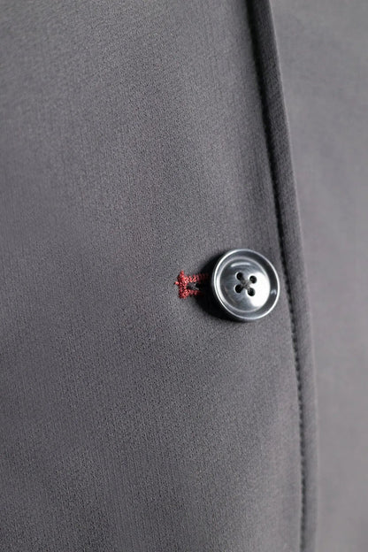 Grand Prix EQJ Ladies 3 Button, Black with Burgundy Collar