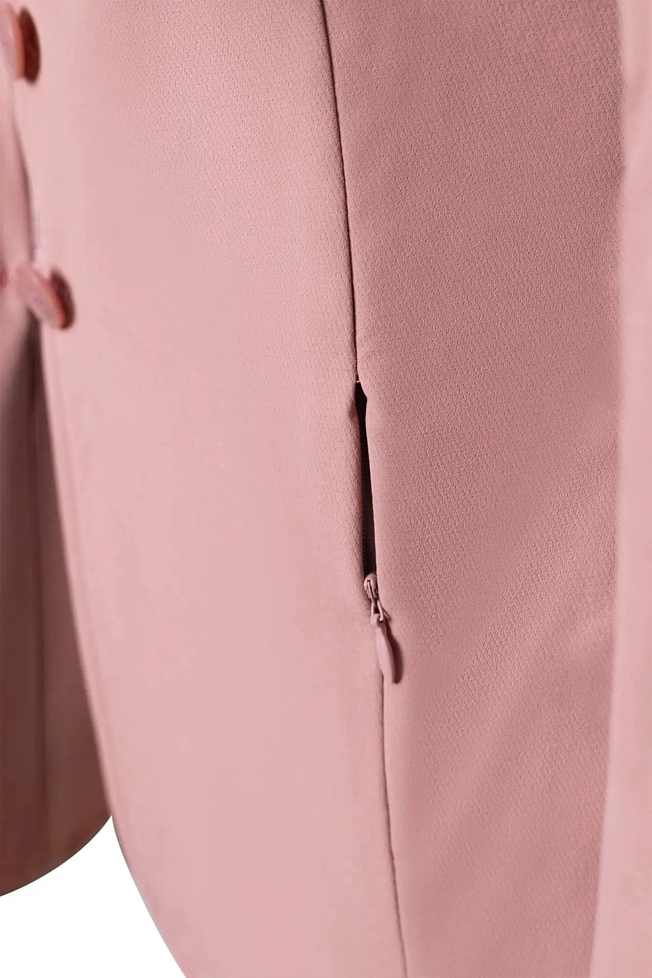 Quinn Show Jacket rose with hidden zipper closure Huntley Equestrian riding apparel on Tampa Home & Garden Store