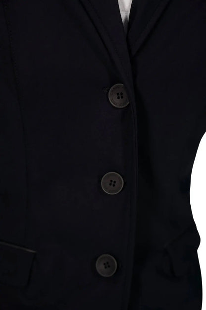 Grand Prix Saltare Dolce 3-Button riding show jacket in black Huntley Equestrian on Tampa Home & Garden Store