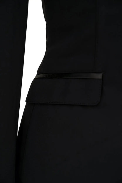 Grand Prix Saltare Dolce 4 Button Riding Jacket, Black - Tampa Home & Garden Store