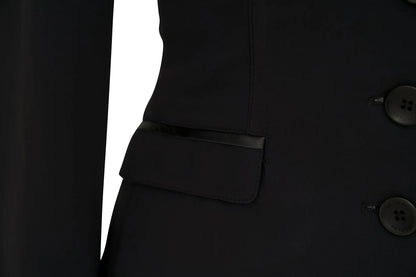 Grand Prix Saltare Dolce 4 Button Riding Jacket, Black - Tampa Home & Garden Store