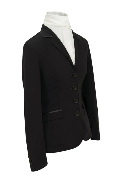 Grand Prix Saltare Dolce 4 Button Riding Jacket, Black - Tampa Home & Garden Store