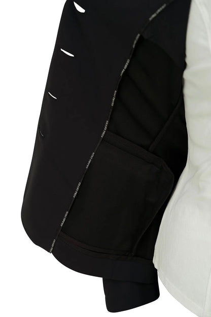 Grand Prix Saltare Dolce 4 Button Riding Jacket, Black - Tampa Home & Garden Store