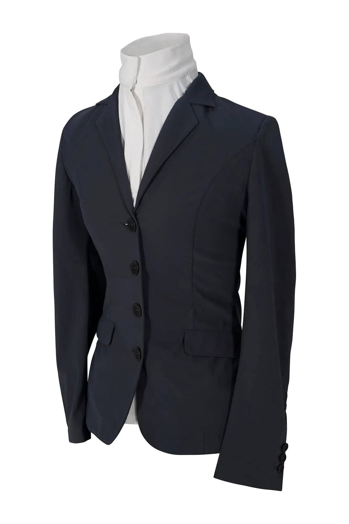 Grand Prix Saltare Dolce 4 Button Riding Show Jacket, Anthracite - Tampa Home & Garden Store