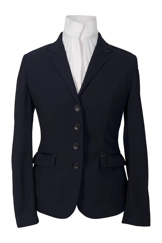 Grand Prix Saltare Dolce 4 Button Riding Show Jacket, Navy - Tampa Home & Garden Store