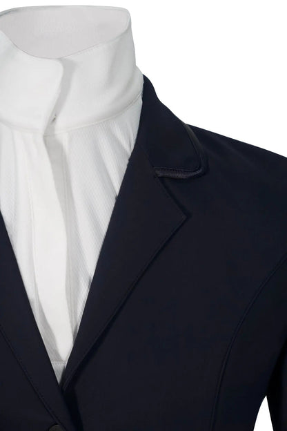 Grand Prix Saltare Dolce 4 Button Riding Show Jacket, Navy - Tampa Home & Garden Store