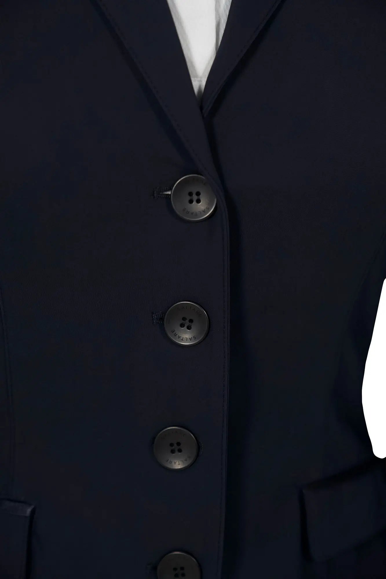 Grand Prix Saltare Dolce 4 Button Riding Show Jacket, Navy - Tampa Home & Garden Store