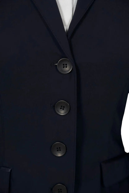 Grand Prix Saltare Dolce 4 Button Riding Show Jacket, Navy - Tampa Home & Garden Store