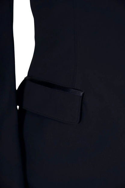 Grand Prix Saltare Dolce 4 Button Riding Show Jacket, Navy - Tampa Home & Garden Store
