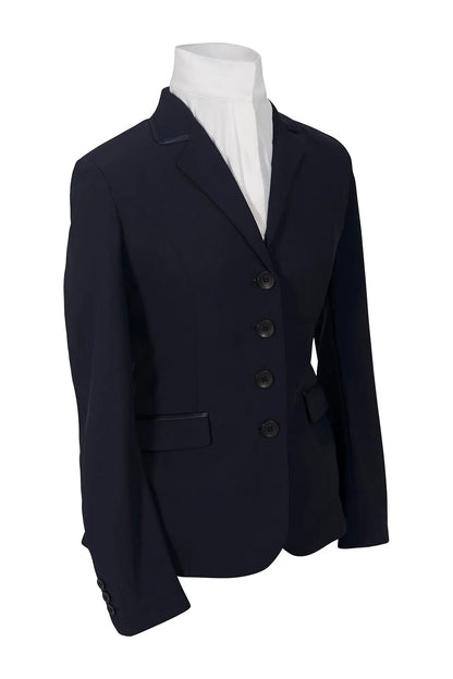 Grand Prix Saltare Dolce 4 Button Riding Show Jacket, Navy - Tampa Home & Garden Store