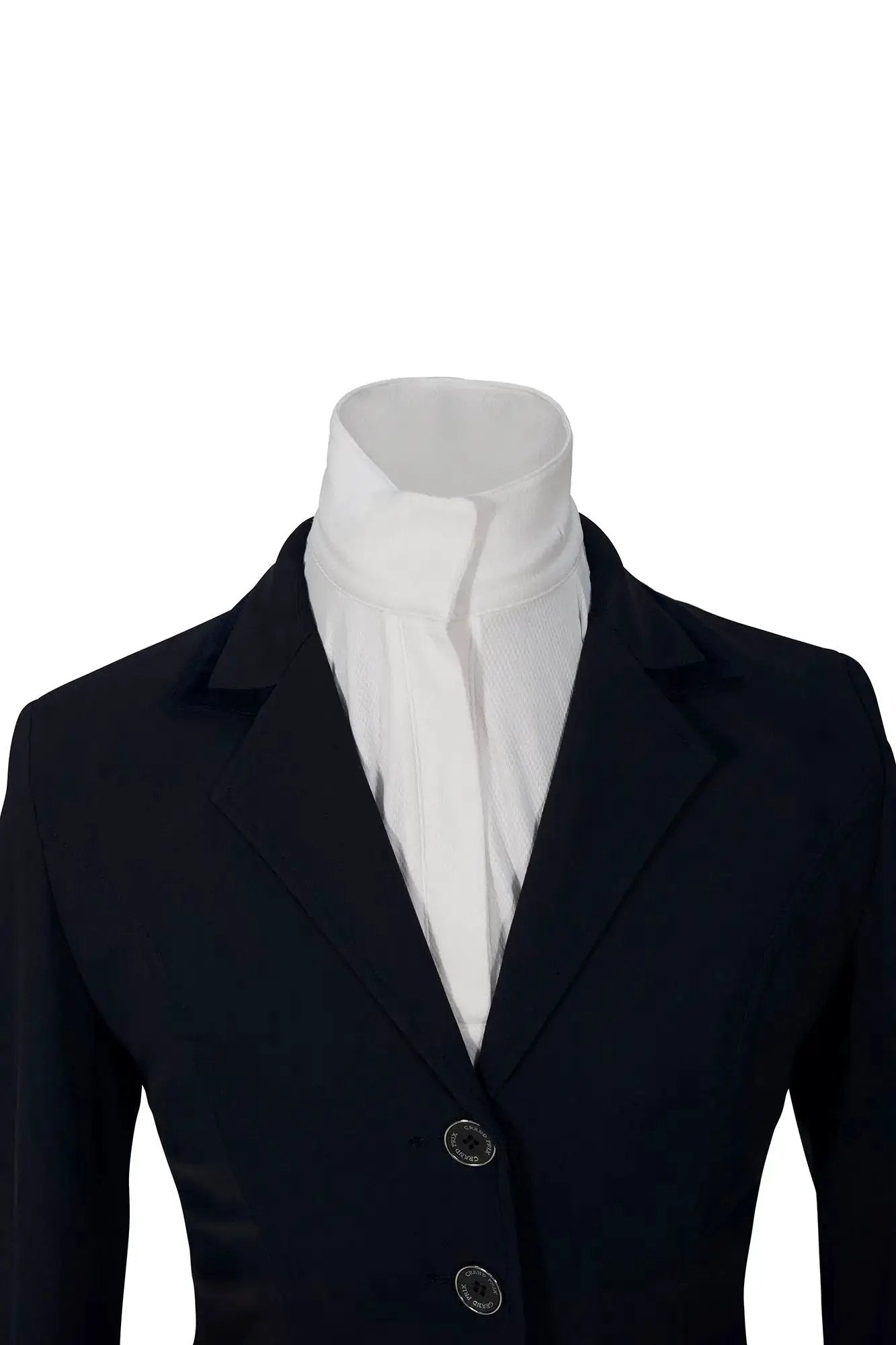 Grand Prix Saltare Premio 4-button riding show coat navy by Huntley Equestrian on Tampa Home & Garden Store