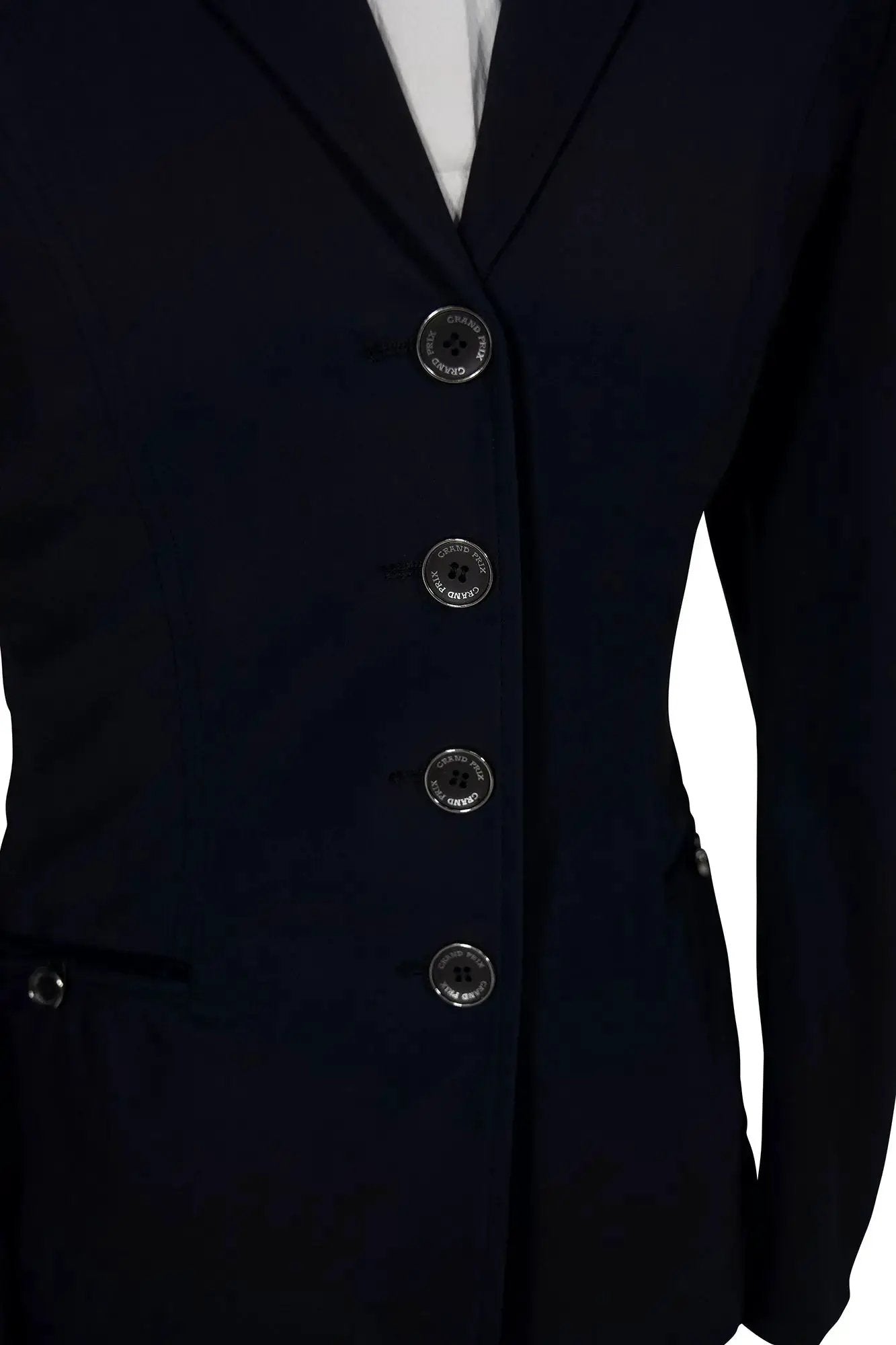 Grand Prix Saltare Premio 4-Button Riding Show Coat navy, Huntley Equestrian on Tampa Home & Garden Store