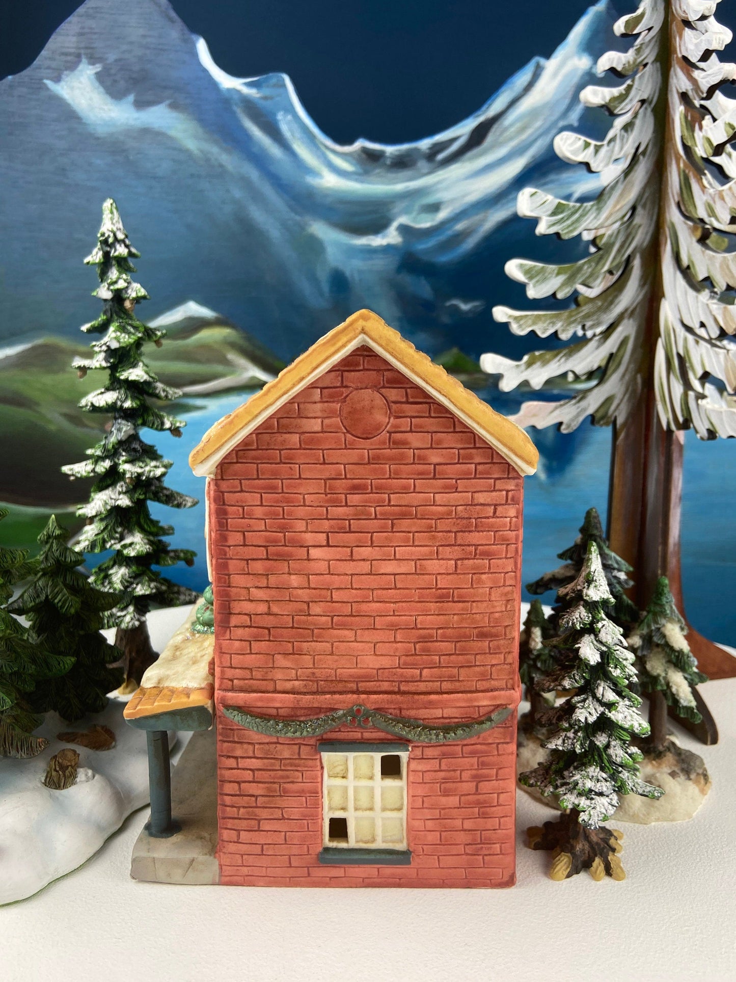 Grand Theater Nutcracker Christmas Village House. Illuminated Holiday Decor. Secular Holiday Decor. Kids Room. Store or Cafe Display. - Tampa Home & Garden Store
