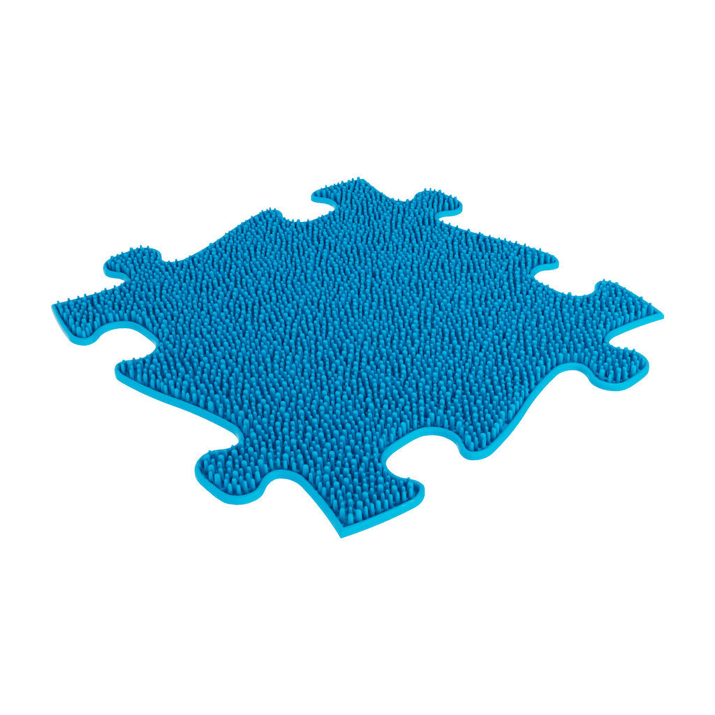 Royal Sensory Playmat Set blue bristle puzzle mat baby gift set by TINNITOTS on Tampa Home & Garden Store