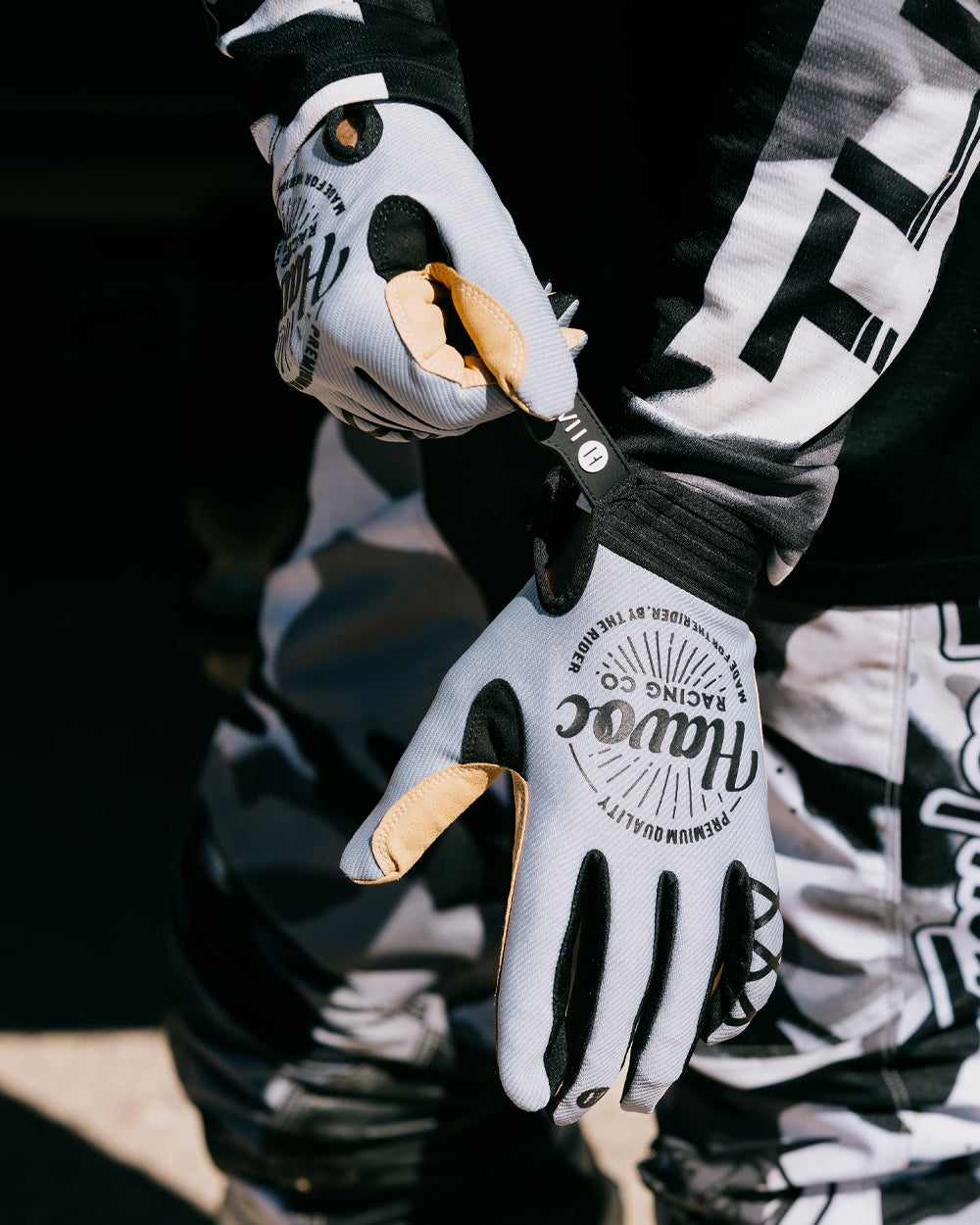 Gray and Black Gloves - Tampa Home & Garden Store