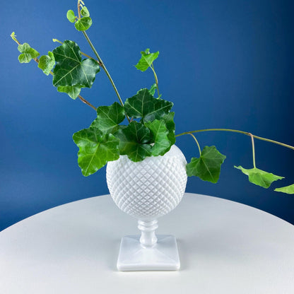 Green Majolica Ceramic Centerpiece Bowl with Gold Relief. Abigails Italy. Art Nouveau Flower Fern Jardiniere. Table Centerpiece. Dining Room Decor. - Tampa Home & Garden Store