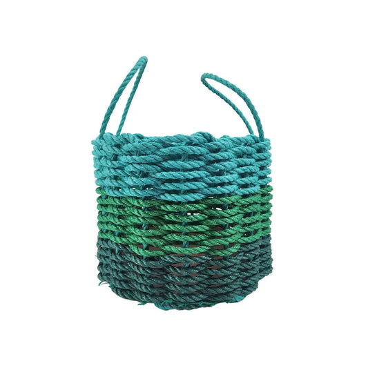Green Ombre Rope Storage Basket - Tampa Home & Garden Store
