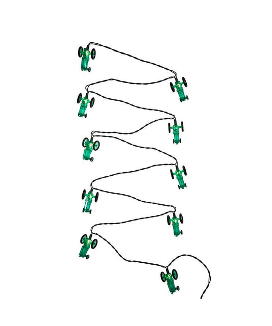 Green Tractor Novelty Light Set - 9 Feet - Tampa Home & Garden Store