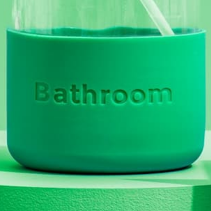 Bathroom Spray Glass Bottle Cleaning Kit with Lavender - Tampa Home & Garden Store