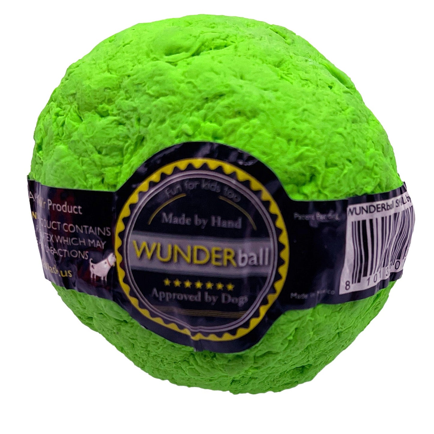 WUNDERball Fetch Toy Natural Rubber Ball For Dogs