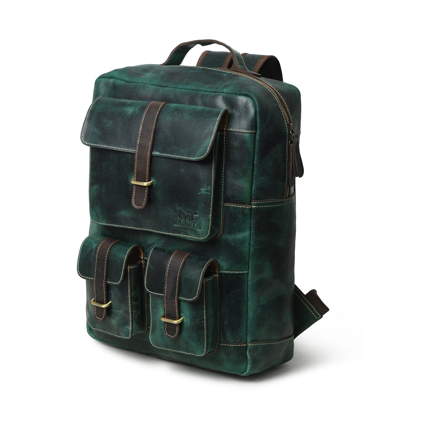 Greenfield Leather Backpack - Tampa Home & Garden Store