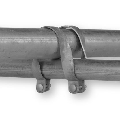 Greenhouse Cross Connectors - Galvanized Steel 2" x 1.375" - Tampa Home & Garden Store