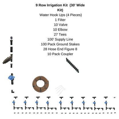 Greenhouse Drip Irrigation System | Customizable - Tampa soil911.com