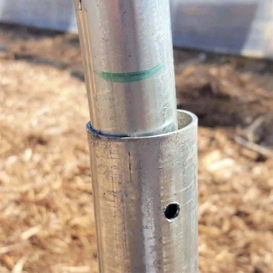 Greenhouse Ground Posts 4ft - High Tunnel 16 Gauge - Tampa soil911.com