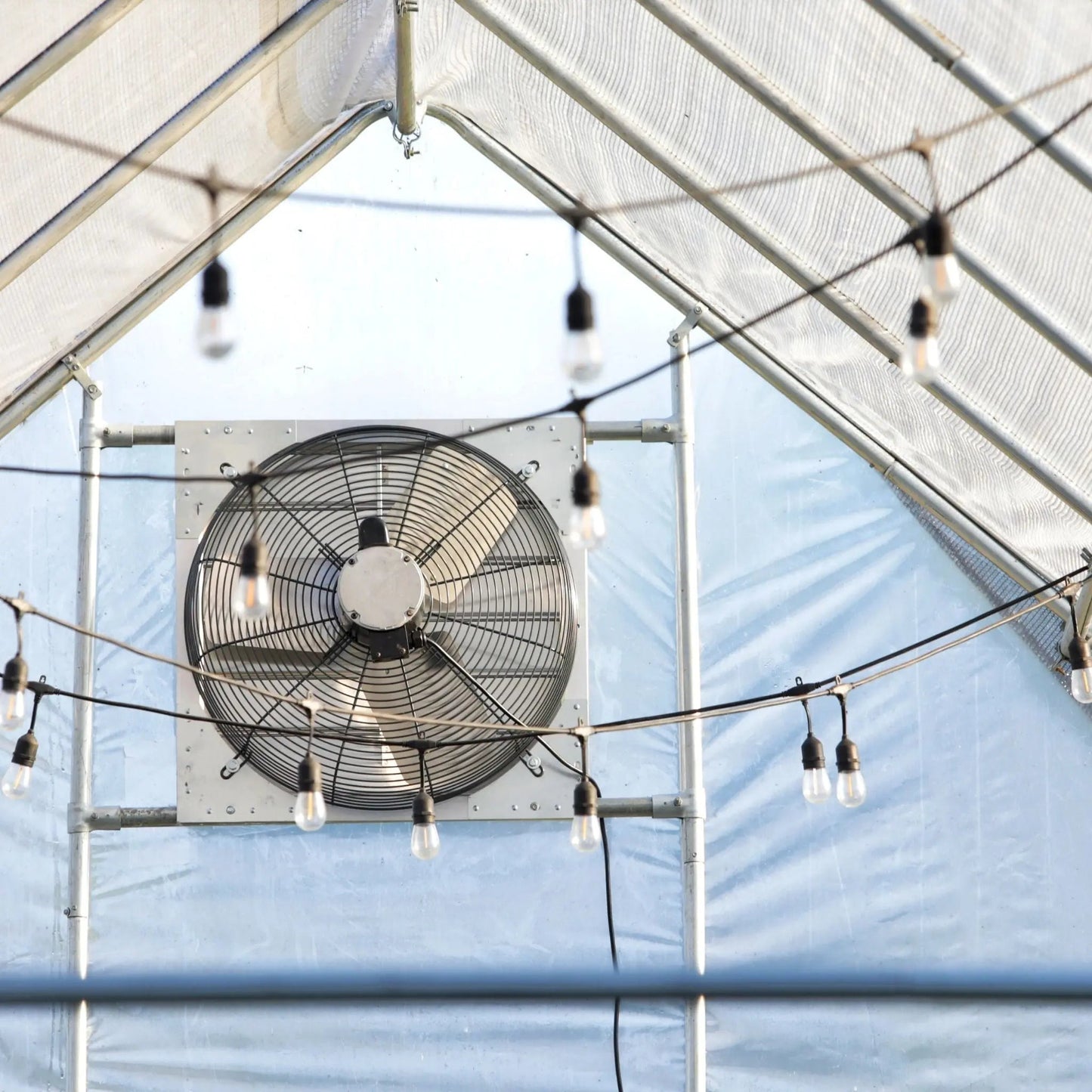 Greenhouse Shutter Mount Exhaust Fans for Hoop House - Tampa Home & Garden Store