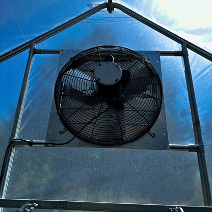 Greenhouse Shutter Mount Exhaust Fans for Hoop House - Tampa Home & Garden Store