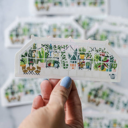 Greenhouse Sun Catcher Decal Sticker - Tampa Home & Garden Store